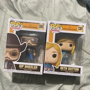 Beth and Rip funko pop Yellowstone